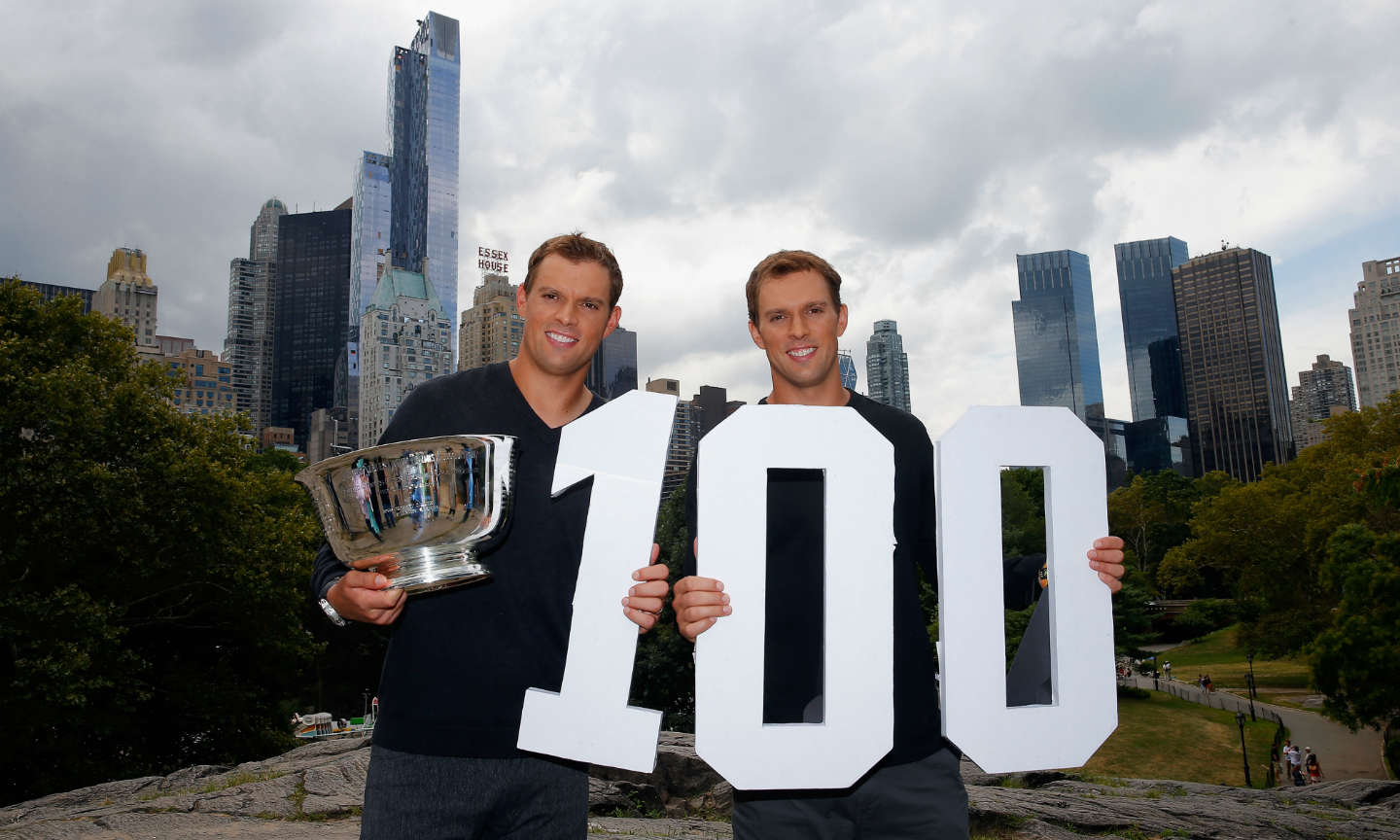 Bob e Mike Bryan hanno vinto agli US Open 2014 il loro centesimo titolo