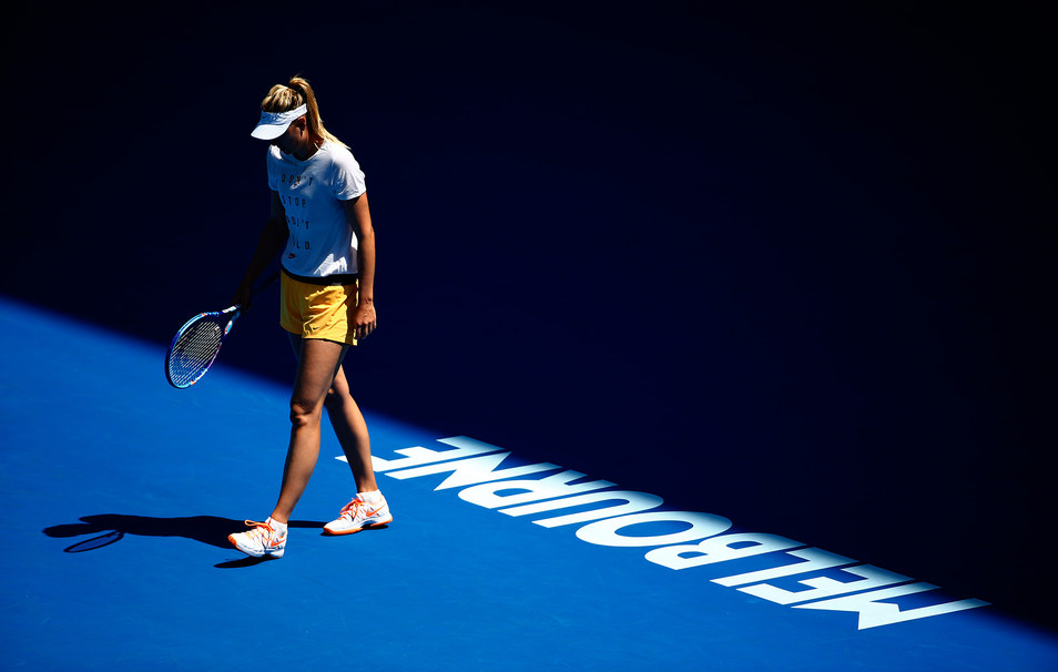 Maria Sharapova agli Australian Open 2016
