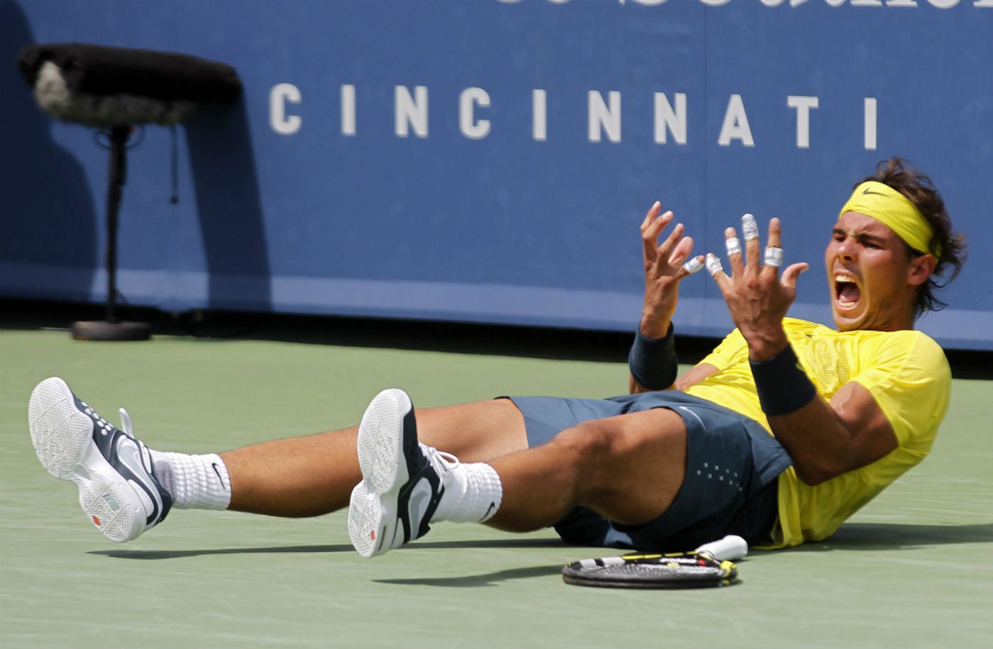 L'ultima - incerottatissima - vittoria di Nadal in un Masters 1000 su cemento.