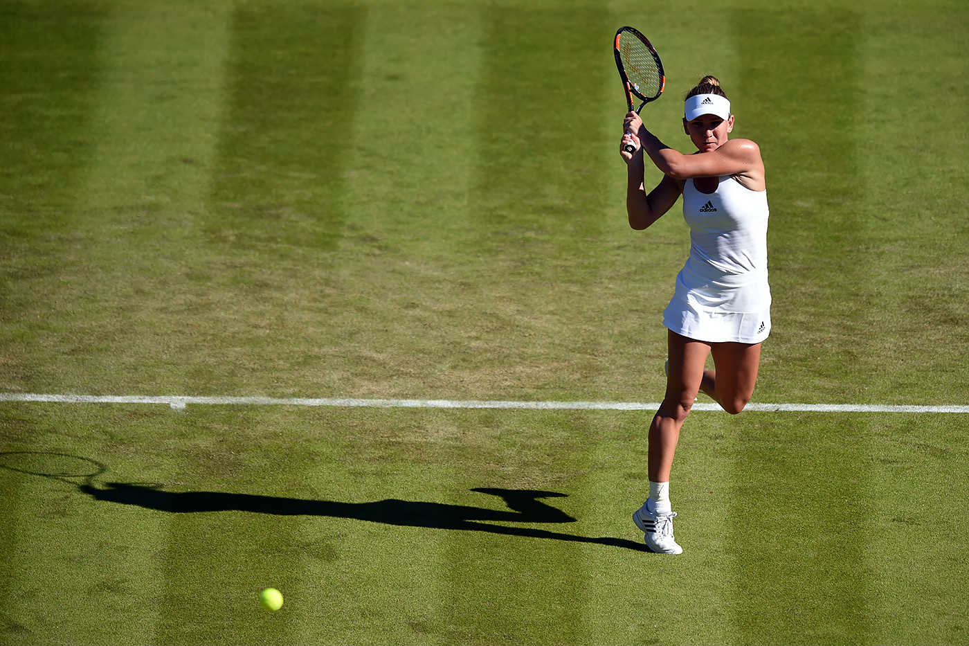 Simona Halep non ha giocato alcun torneo preparatorio prima di Wimbledon