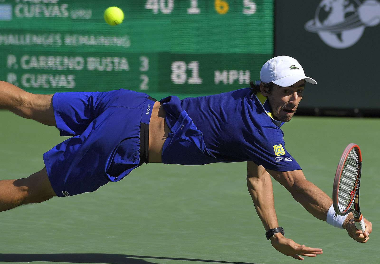 Cuevas ha vinto in carriera 7 tornei di doppio, due solo nel 2017.