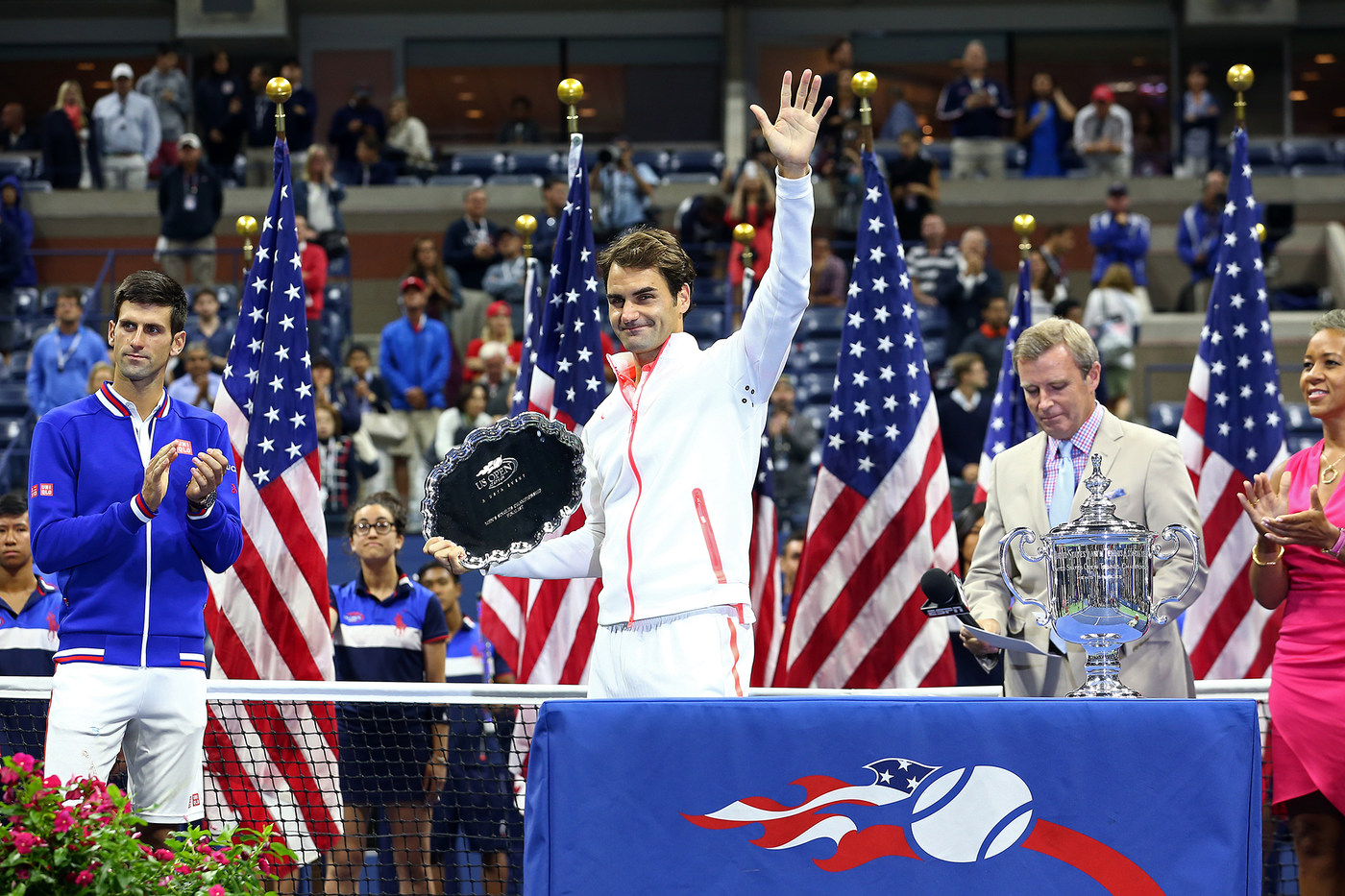 Roger Federer non batte Novak Djokovic in una finale Slam da quella di NY del 2007